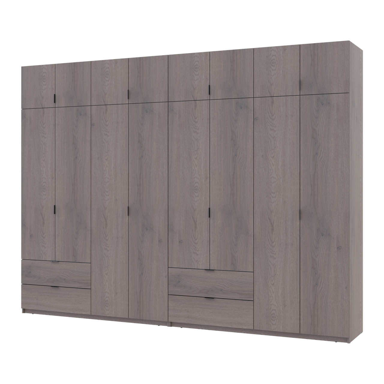 Шкаф для одежды Doros Лукас 4+4 ДСП 320х50х240 см Канноло (42005246)