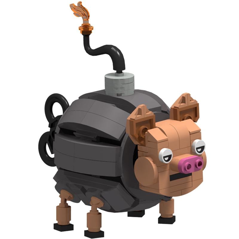 Конструктор мем Брейнрот Свинино Бомбардино 190 деталей (арт EPC14301M) Конструктор мем Брейнрот Свинино Бомбардино 190 деталей (арт EPC14301M)