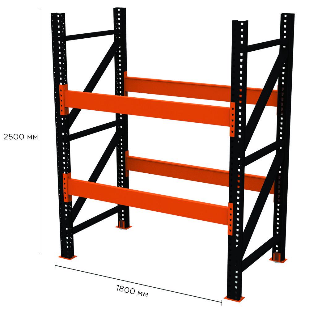 Стелаж палетний Emby PR-Super Heavy 2500x1800x1100 мм (1760510564) - фото 2