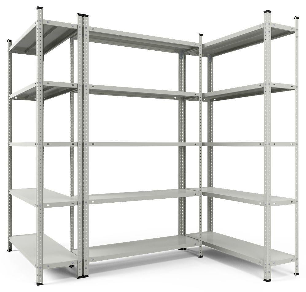Стелаж Меткас Атлант КС 150 кг/полицю 5 полиць металевий 2000x900x300 мм (2423198920) - фото 5 Стелаж Меткас Атлант КС 150 кг/полицю 5 полиць металевий 2000x900x300 мм (2423198920) - фото 5