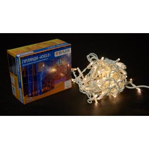 Гирлянда внешняя Delux Icicle 75 LED IP44 EN 2x0,7 м Теплый белый/Белый (90016594) - фото 3 Гирлянда внешняя Delux Icicle 75 LED IP44 EN 2x0,7 м Теплый белый/Белый (90016594) - фото 3