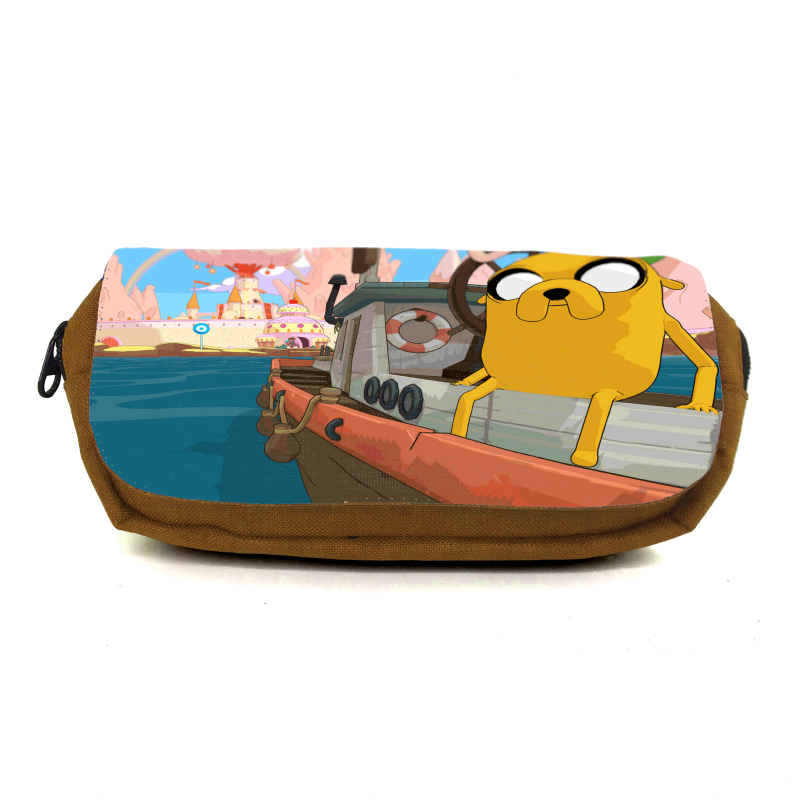 Пенал школьный Adventure time-001-1 Оранжевый (1404954147)