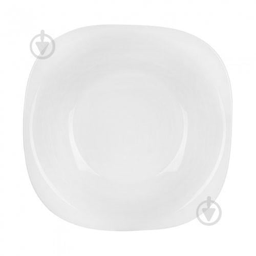 Тарелка Luminarc Carine White глубокая квадратная 21 см L5406 LUM Тарелка Luminarc Carine White глубокая квадратная 21 см L5406 LUM