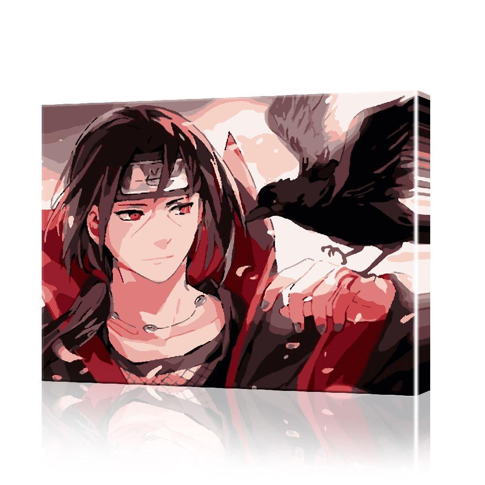 Картина по номерам ArtSale Аниме Наруто PBN1037 40х50 см