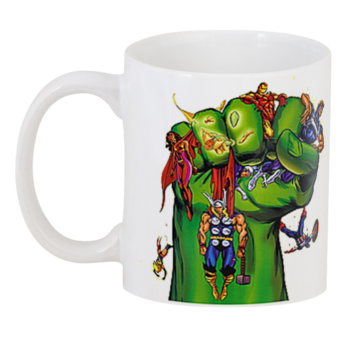 Чашка GeekLand Hulk (HU.02.023 белая)