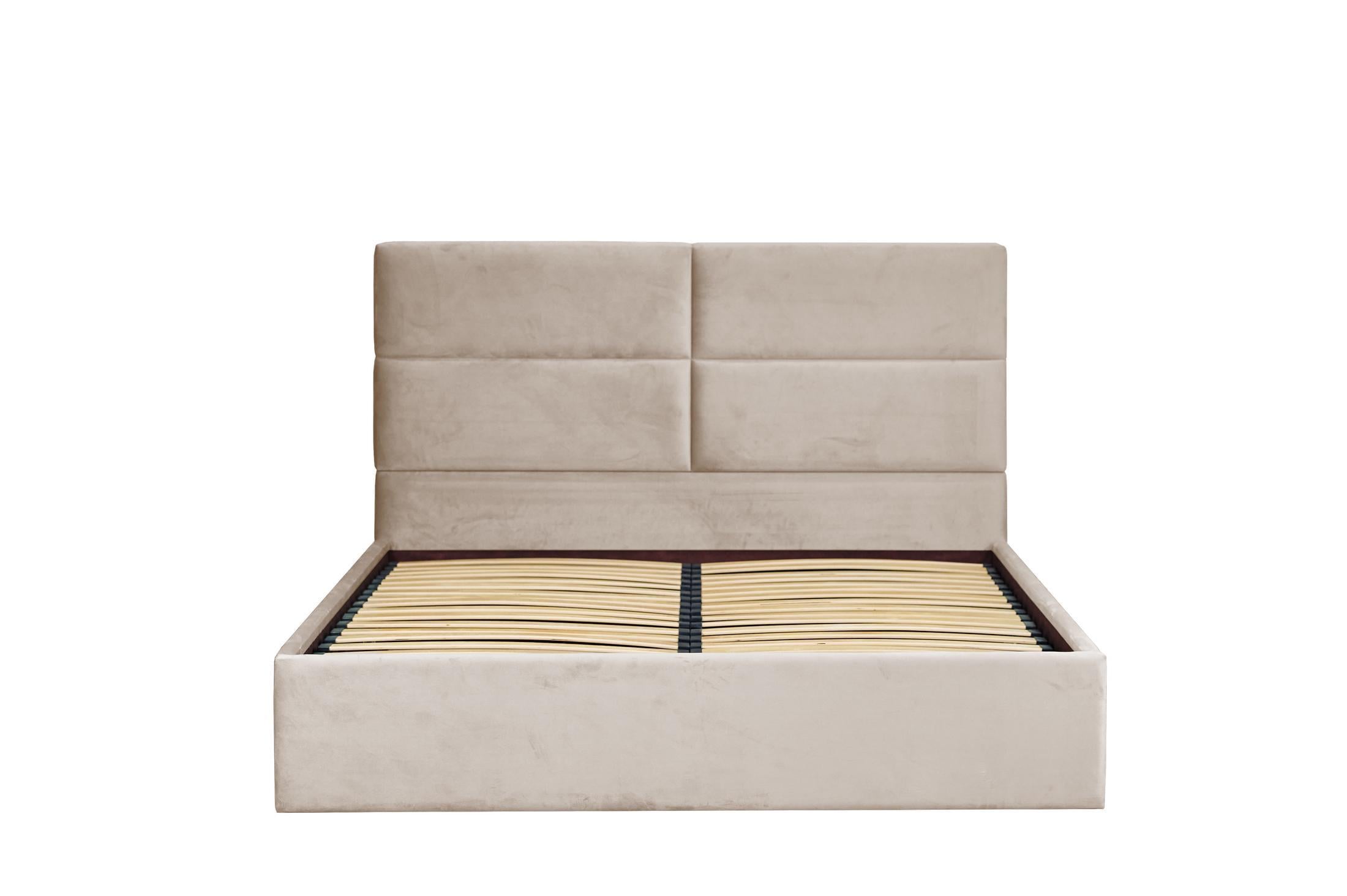 Кровать RidneTut Johnson Premium с подъемным механизмом Lili 06 160х200 см Бежевый (334322-1112006) Кровать RidneTut Johnson Premium с подъемным механизмом Lili 06 160х200 см Бежевый (334322-1112006)