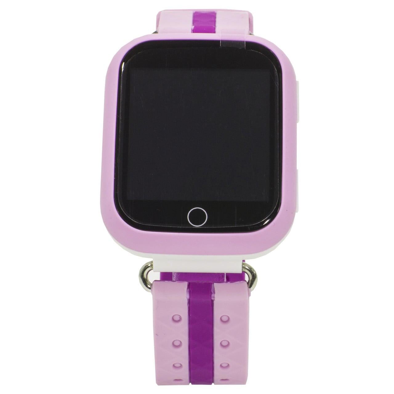 Смарт-часы UWatch Q100S детские GPS Bluetooth Wi-Fi Pink