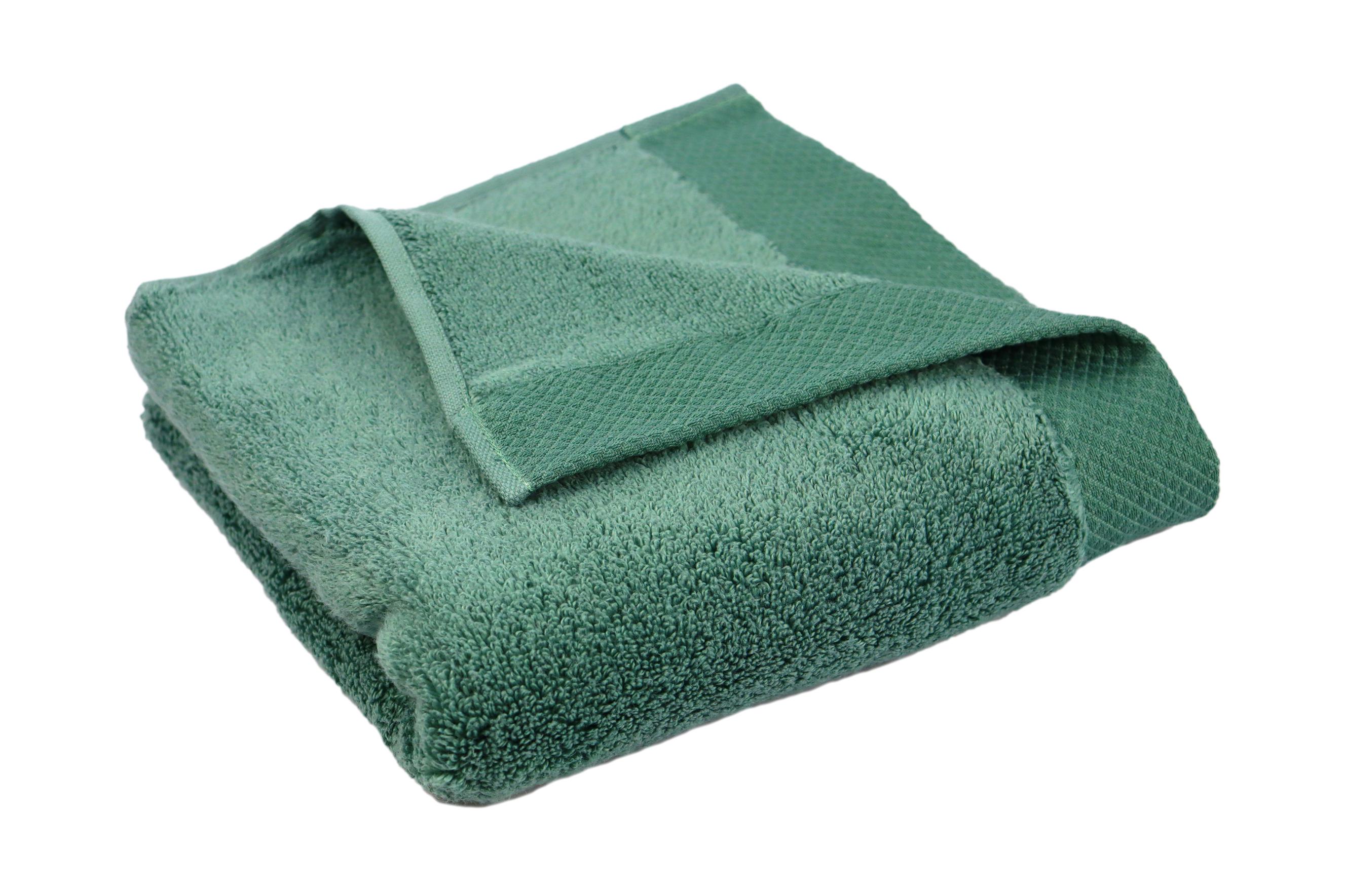 Рушник Lubow Microcotton 50х90 см 550 г/м2 Зелений