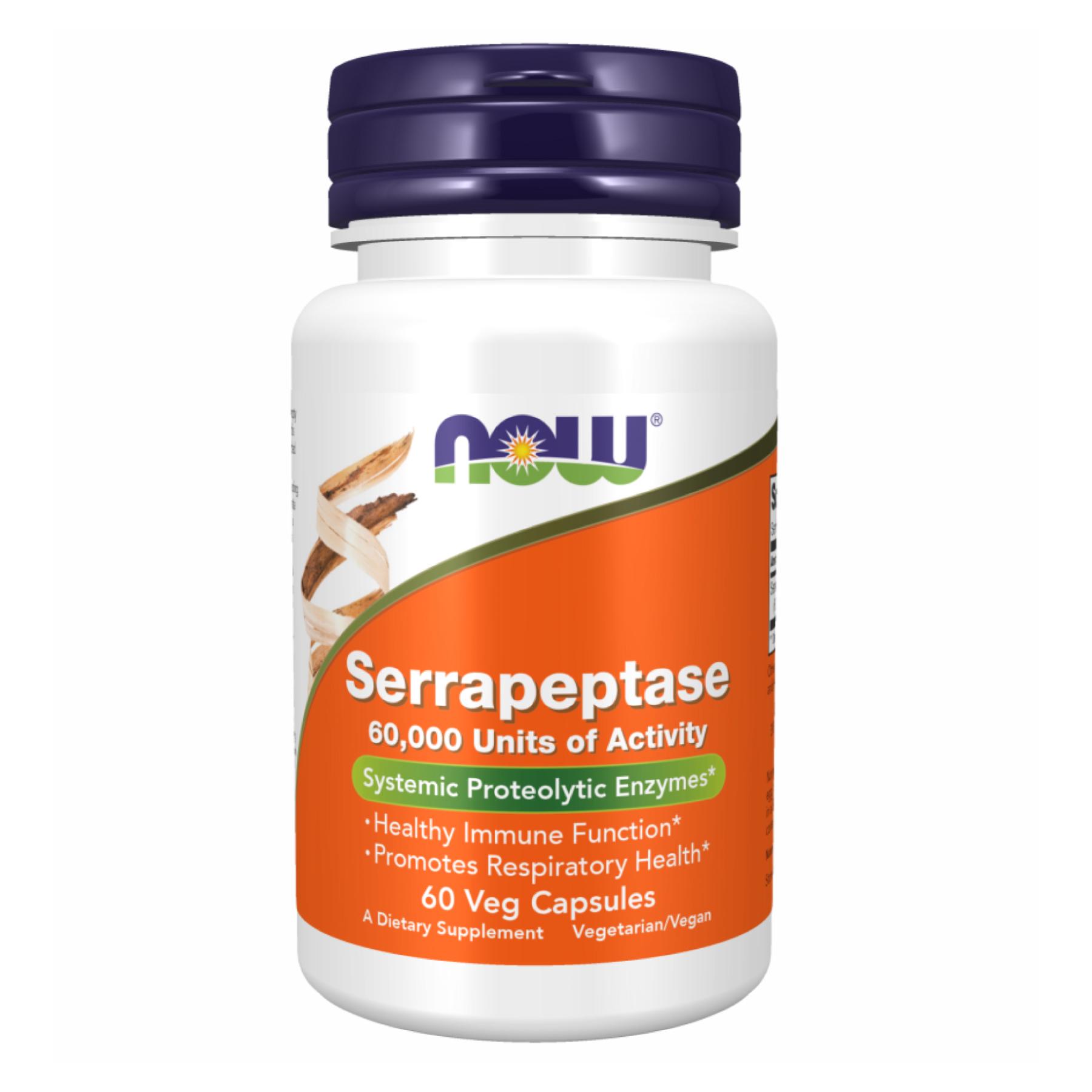 Натуральная добавка Serrapeptase 60,000 Units 60 vcaps (2022-10-1706)