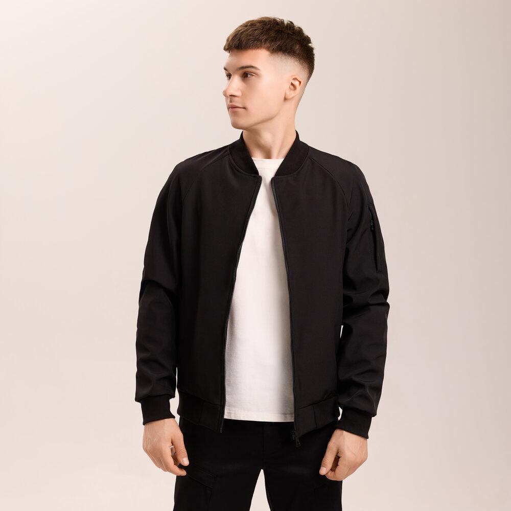 Бомбер мужской Pobedov Thunder soft shell XL Черный (26492/3) - фото 6 Бомбер мужской Pobedov Thunder soft shell XL Черный (26492/3) - фото 6