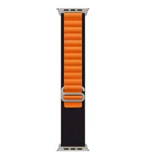 Ремешок Alpine Loop для Apple Watch 38/40/41 мм Orange/Black (13687454) - фото 1 Ремешок Alpine Loop для Apple Watch 38/40/41 мм Orange/Black (13687454) - фото 1