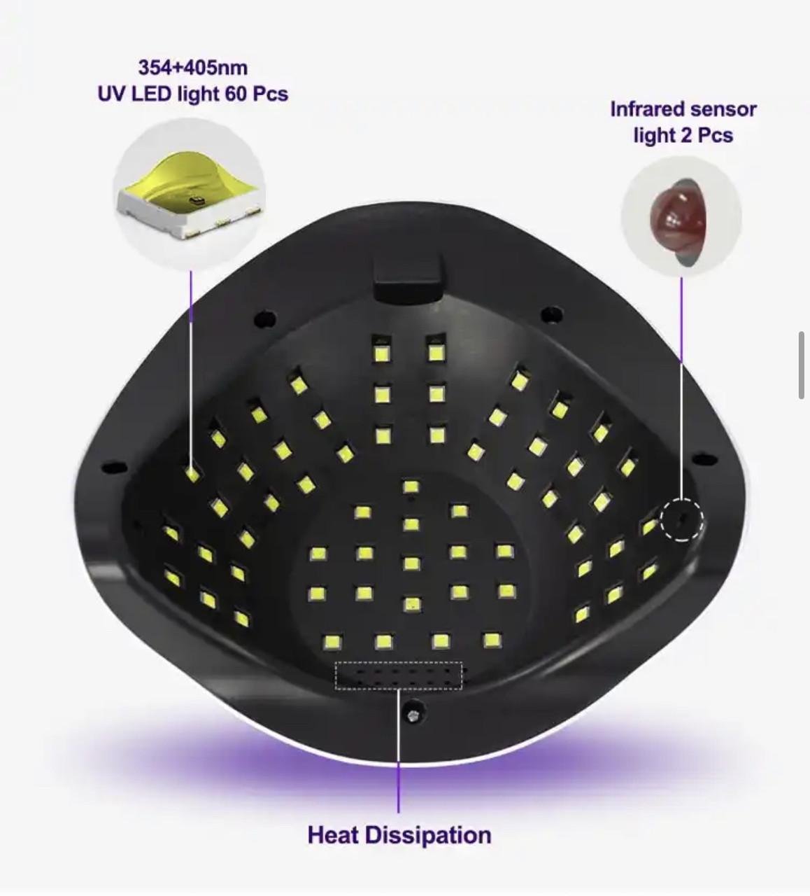 Лампа UV/LED SUN Y14 для маникюра и педикюра c дисплеем 248 Вт - фото 2