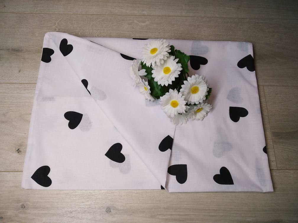 Наволочка на подушку Gold Lux бязь 50х70 см Сердечки на белом - фото 3 Наволочка на подушку Gold Lux бязь 50х70 см Сердечки на белом - фото 3