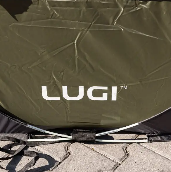 Палатка Pop-Up двухместная с автоматическим каркасом 245х145х100 см Зеленый - фото 10