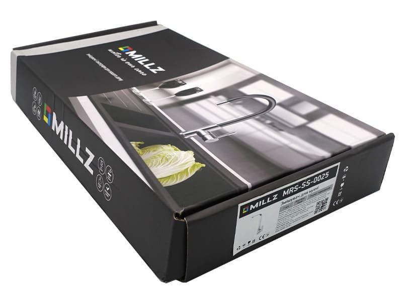 Смеситель для мойки MILLZ нержавеющая сталь (MRS-SS-0025) - фото 5 Смеситель для мойки MILLZ нержавеющая сталь (MRS-SS-0025) - фото 5