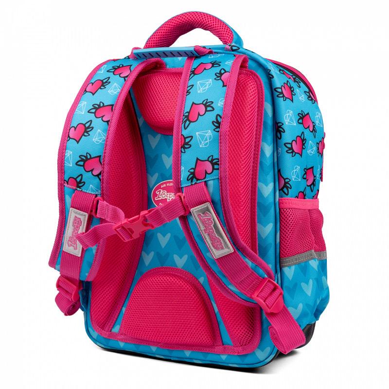 Шкільний рюкзак 1 вересня S-105 Heart з ортопедичною спинкою 39х29х15 см (554695) - фото 3