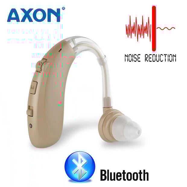 Слуховой аппарат аккумуляторный Axon A-360 заушный с функцией Bluetooth - фото 8