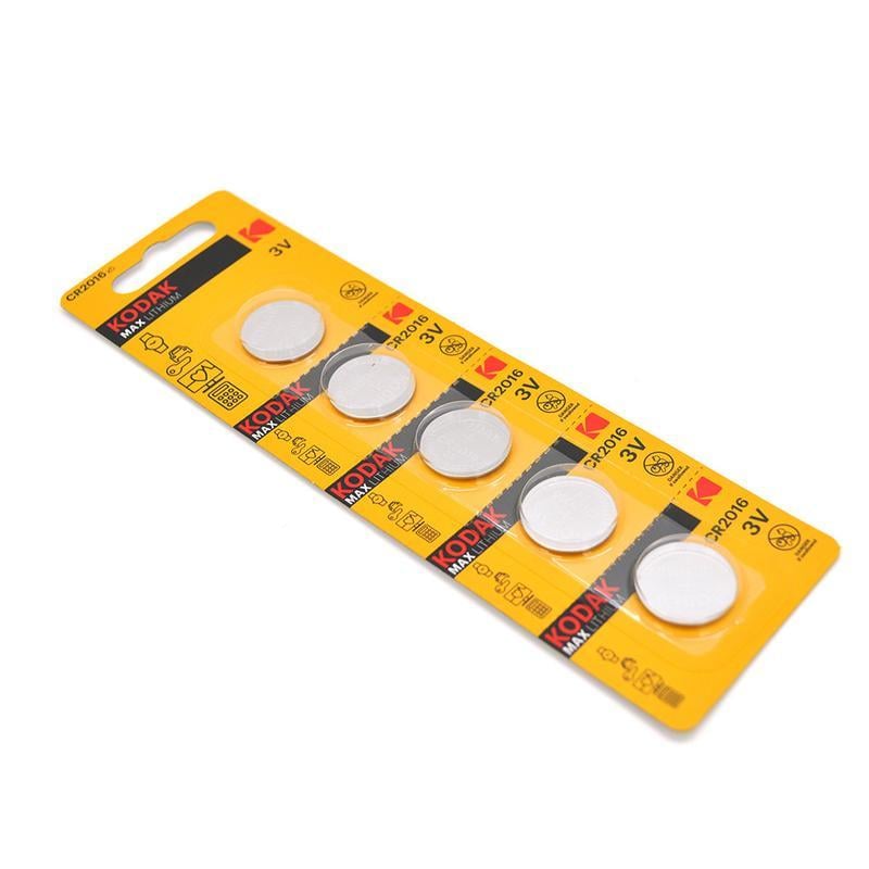 Батарейка літієва KODAK CR2016 на блістері 5 шт. (3108583297)