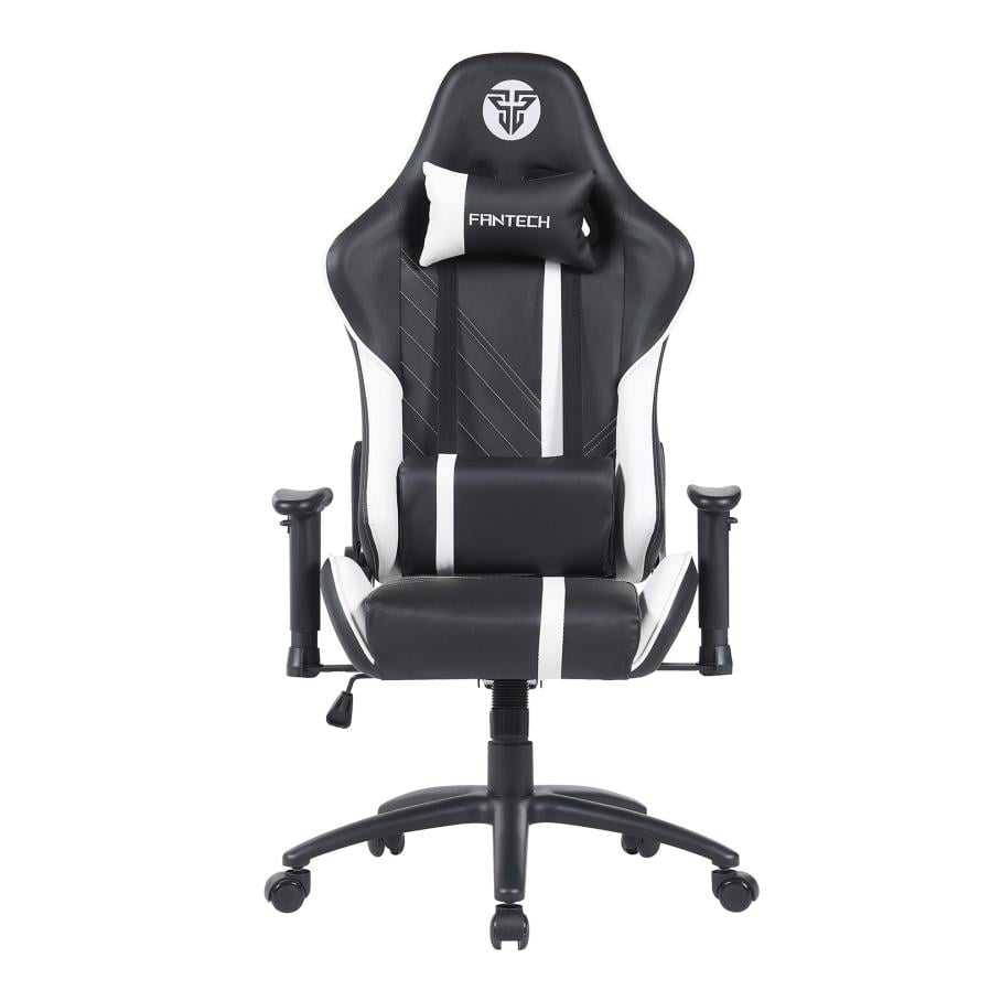 Крісло ігрове Fantech GC194 2D-підлокітники механізм Butterfly Tilt нахил спинки 180° ПВХ-шкіра навантаження до 150 кг Крісло ігрове Fantech GC194 2D-підлокітники механізм Butterfly Tilt нахил спинки 180° ПВХ-шкіра навантаження до 150 кг