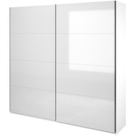 Шкаф-купе 2-дверный VMV Holding Бари 225х66х224 Белый глянец/белый/дуб каньон (83955)