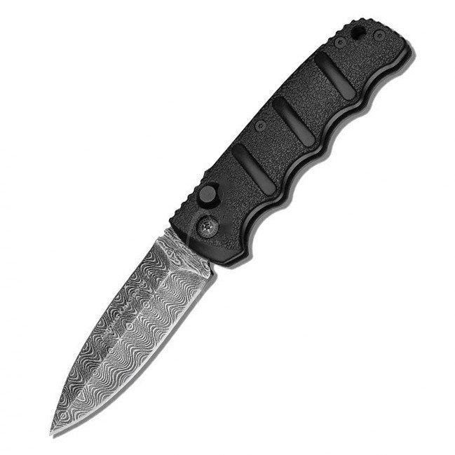 Ніж складний Boker Plus AKS-74 Auto Damast тип Button lock 85 мм (11605283)