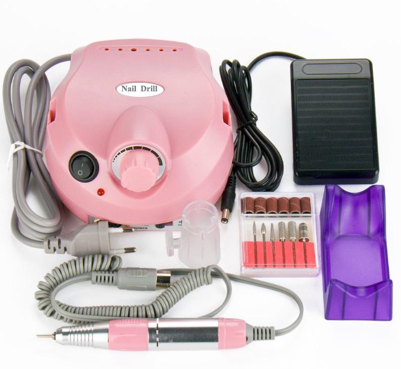 Фрезер для манікюру Nail Drill Nail 30000 обертів Pink