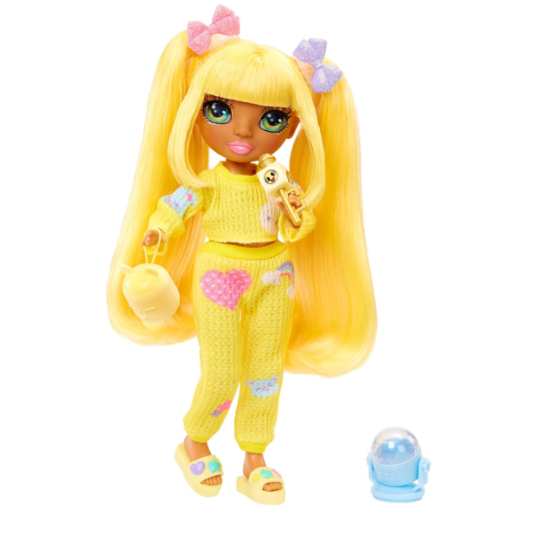 Лялька Rainbow High Jr Санні, зірка піжамної вечірки, High PJ Party Sunny, MGA