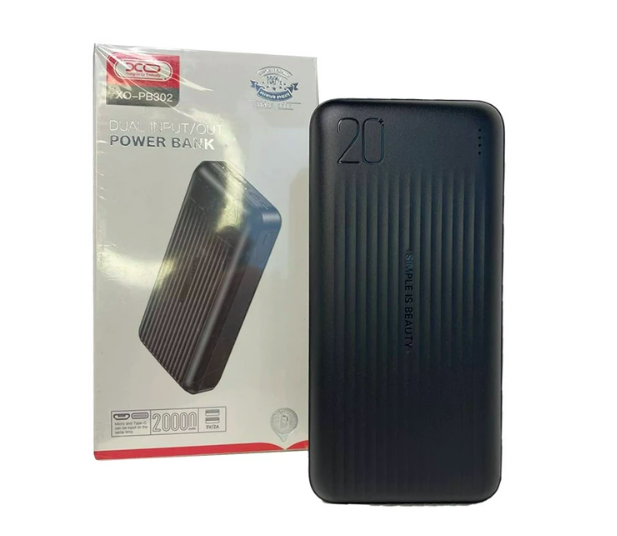 Повербанк Xo PB302 20000 mAh Black - фото 3 Повербанк Xo PB302 20000 mAh Black - фото 3