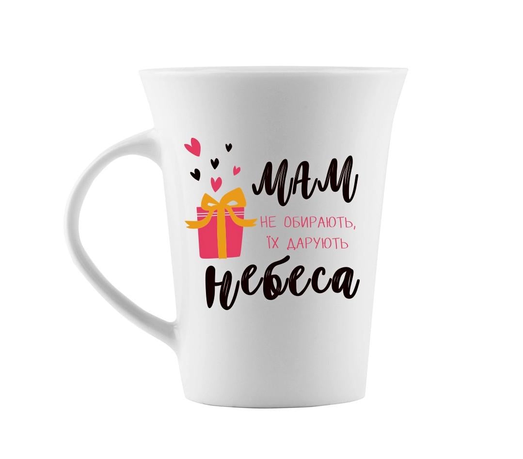 Чашка КВАРТ Мам не выбирают тюльпан 360 мл (1602)