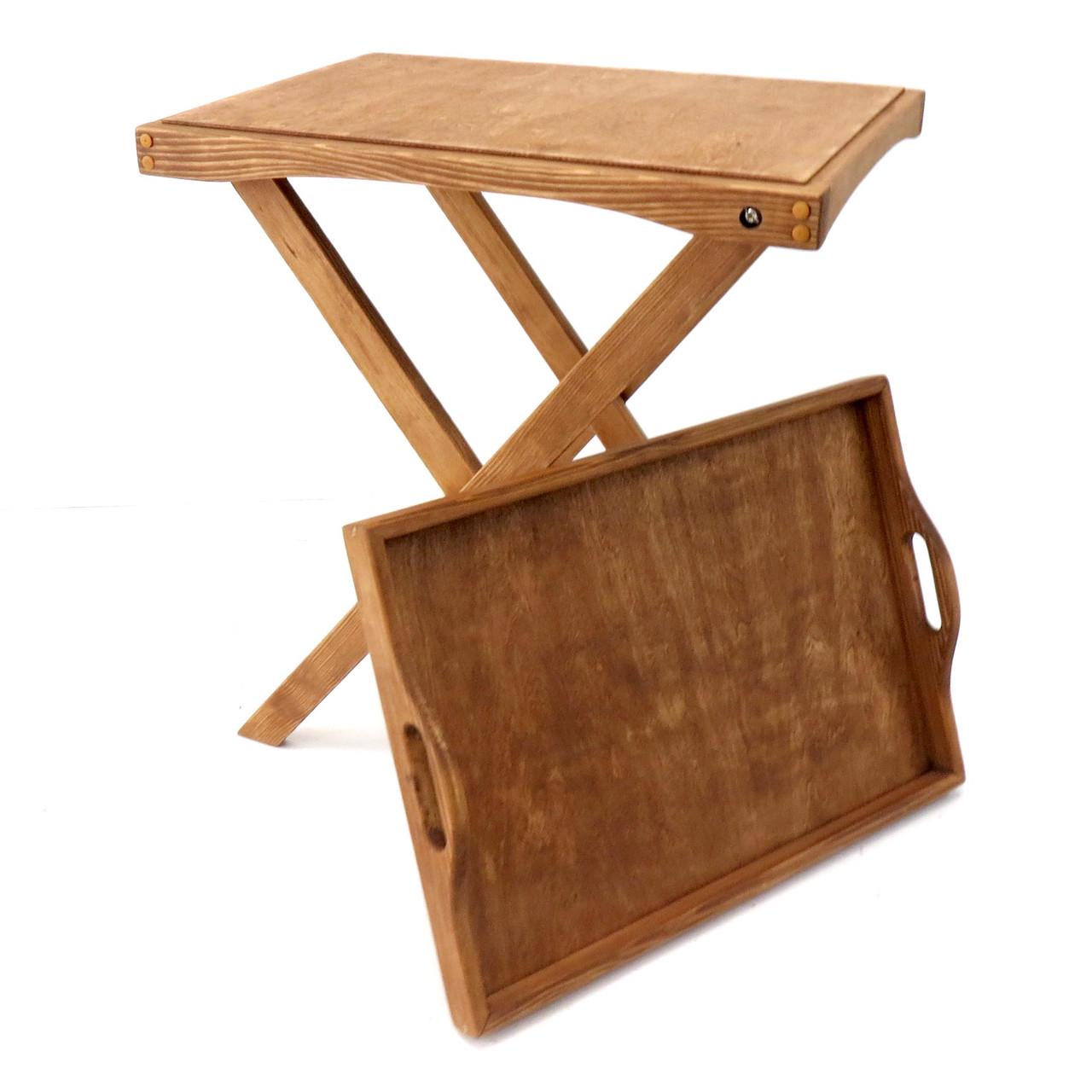 Столик раскладной из дерева Мюррей Мускат (СУН-000207) - фото 8 Столик раскладной из дерева Мюррей Мускат (СУН-000207) - фото 8