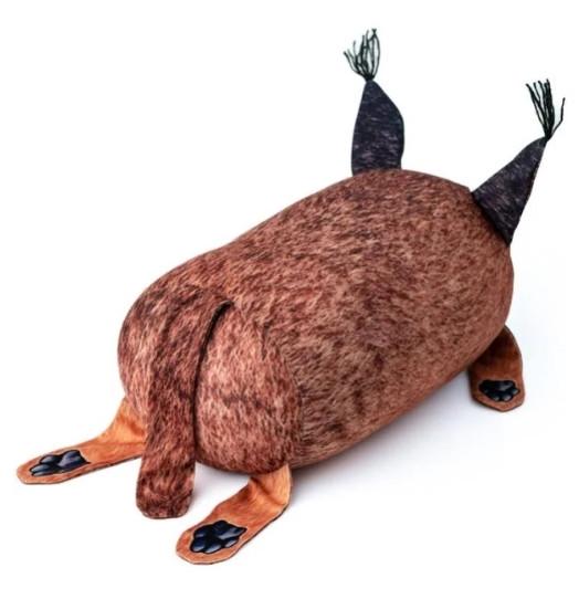 Мягкая игрушка антистресс Рысь 40 см (24984714) - фото 3