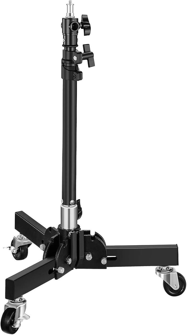 Стойка студийная Andoer D12591 на колесиках роликах 24-86 см