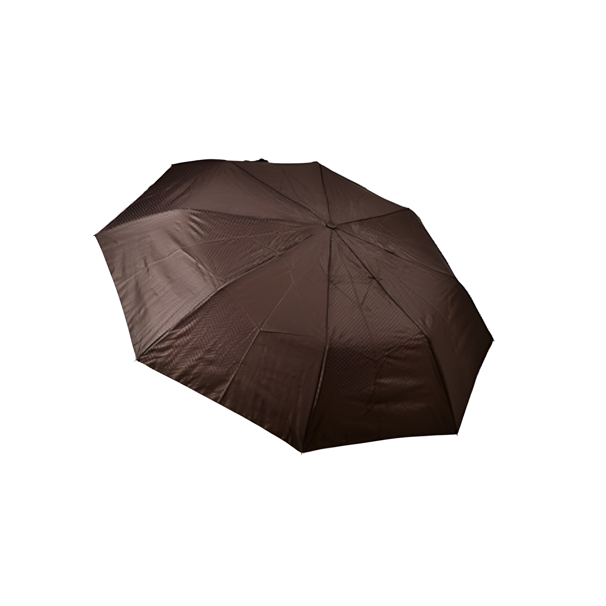 Парасолька Stenson R95193 напівавтомат з поліестеру/металу пластикова ручка 110 см Коричневий (618751)