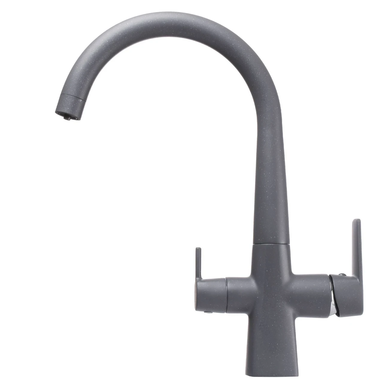 Смеситель для кухни под осмос Globus Lux LAZER GLLR-0999-3-TITANIUM (1000000623)