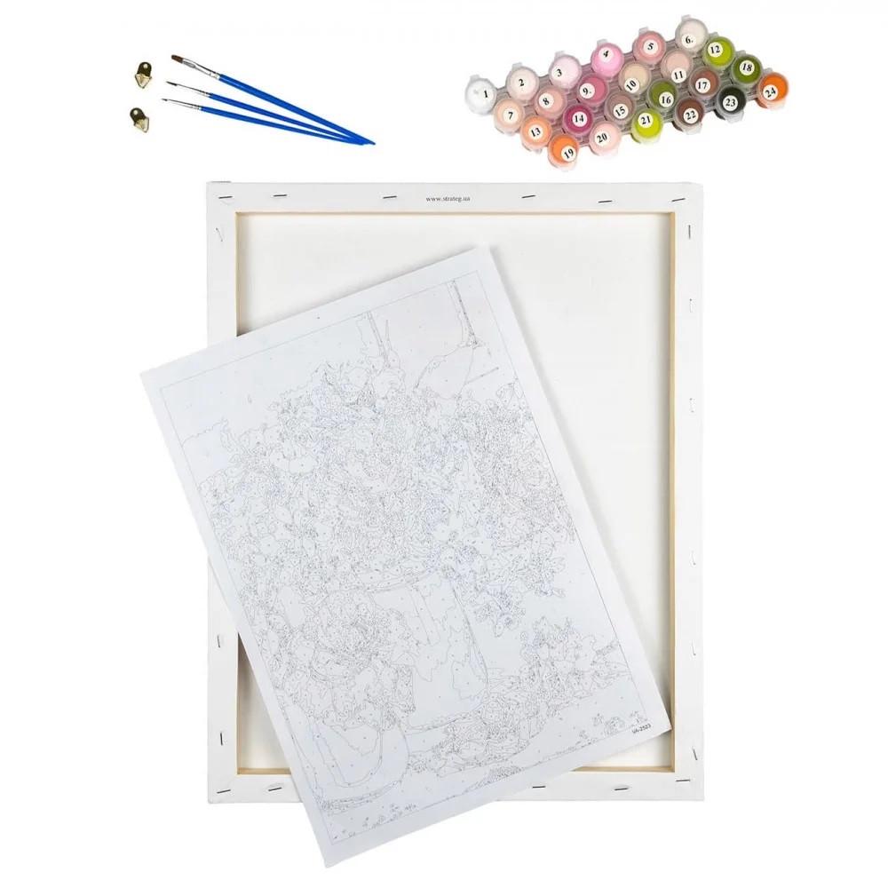 Картина по номерам Strateg Пара бабочек 40x50 см (SY6460) - фото 2 Картина по номерам Strateg Пара бабочек 40x50 см (SY6460) - фото 2