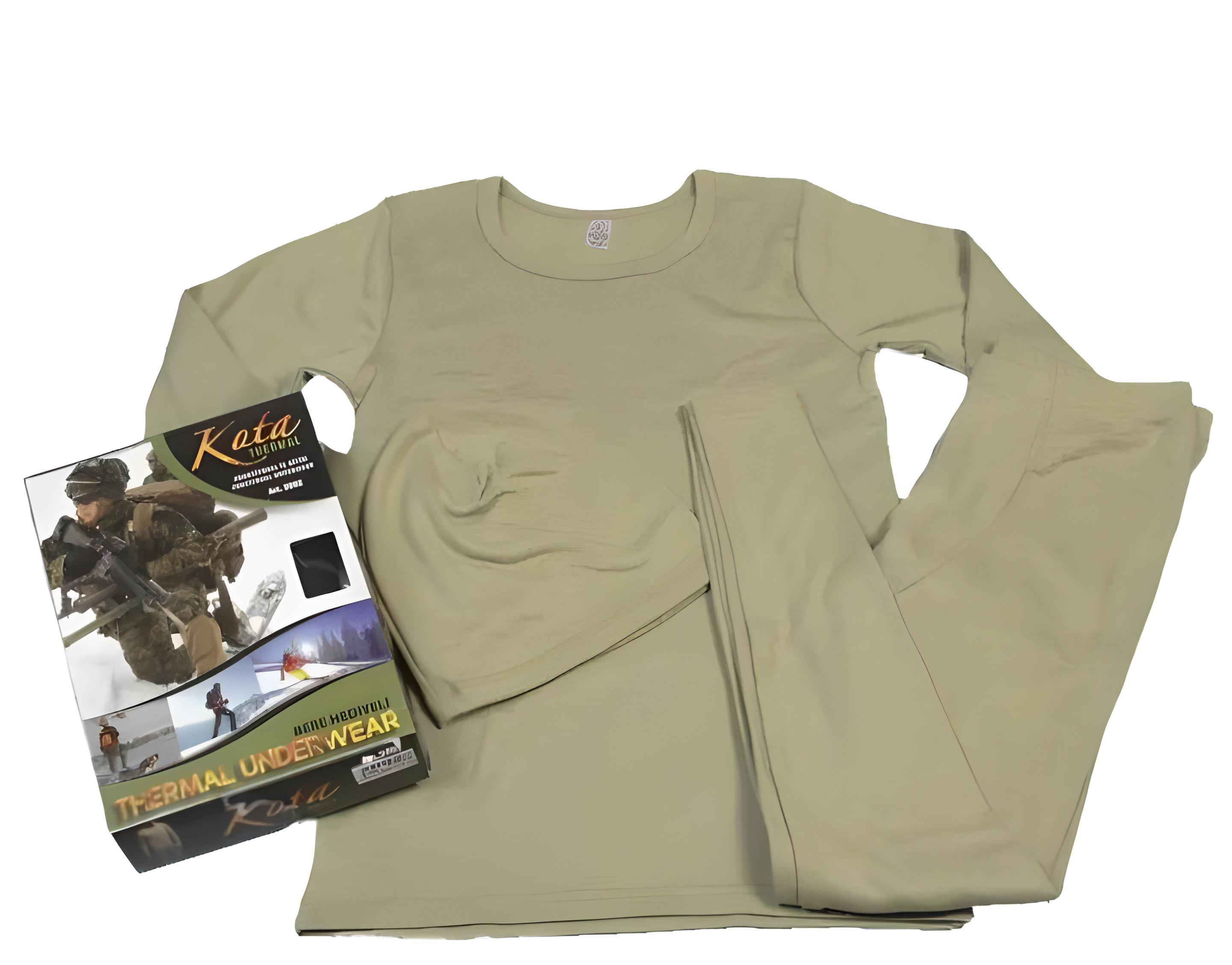 Комплект термобілизни чоловічий Kota L/XL Оливковий