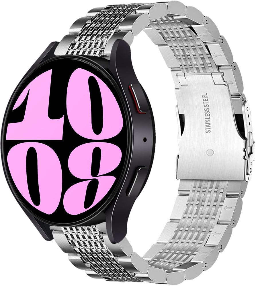 Ремешок металлический Gripix для Samsung Galaxy Watch 6 40 мм Silver (41771-59)