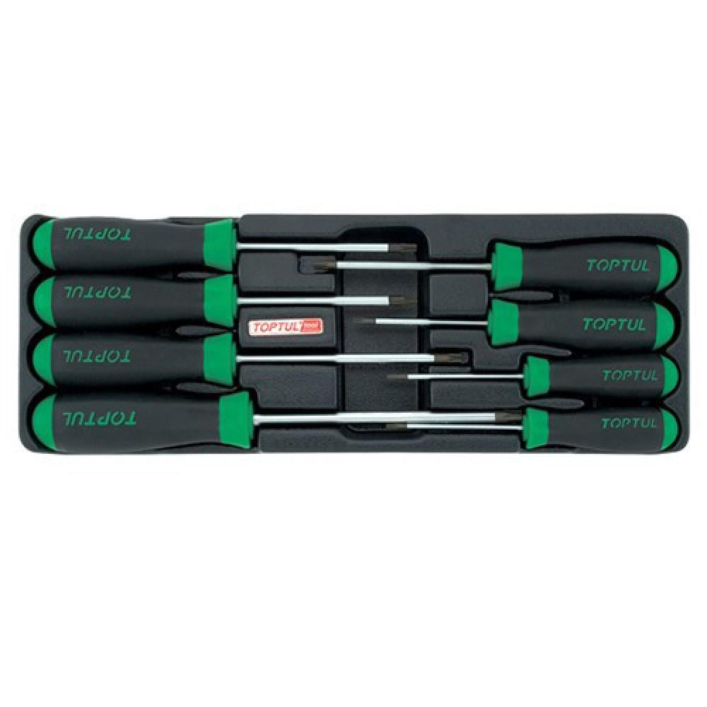 Набор отверток TORX T9-T40 Toptul GAAT0807 8 ед. в ложементе (8-22-47224)