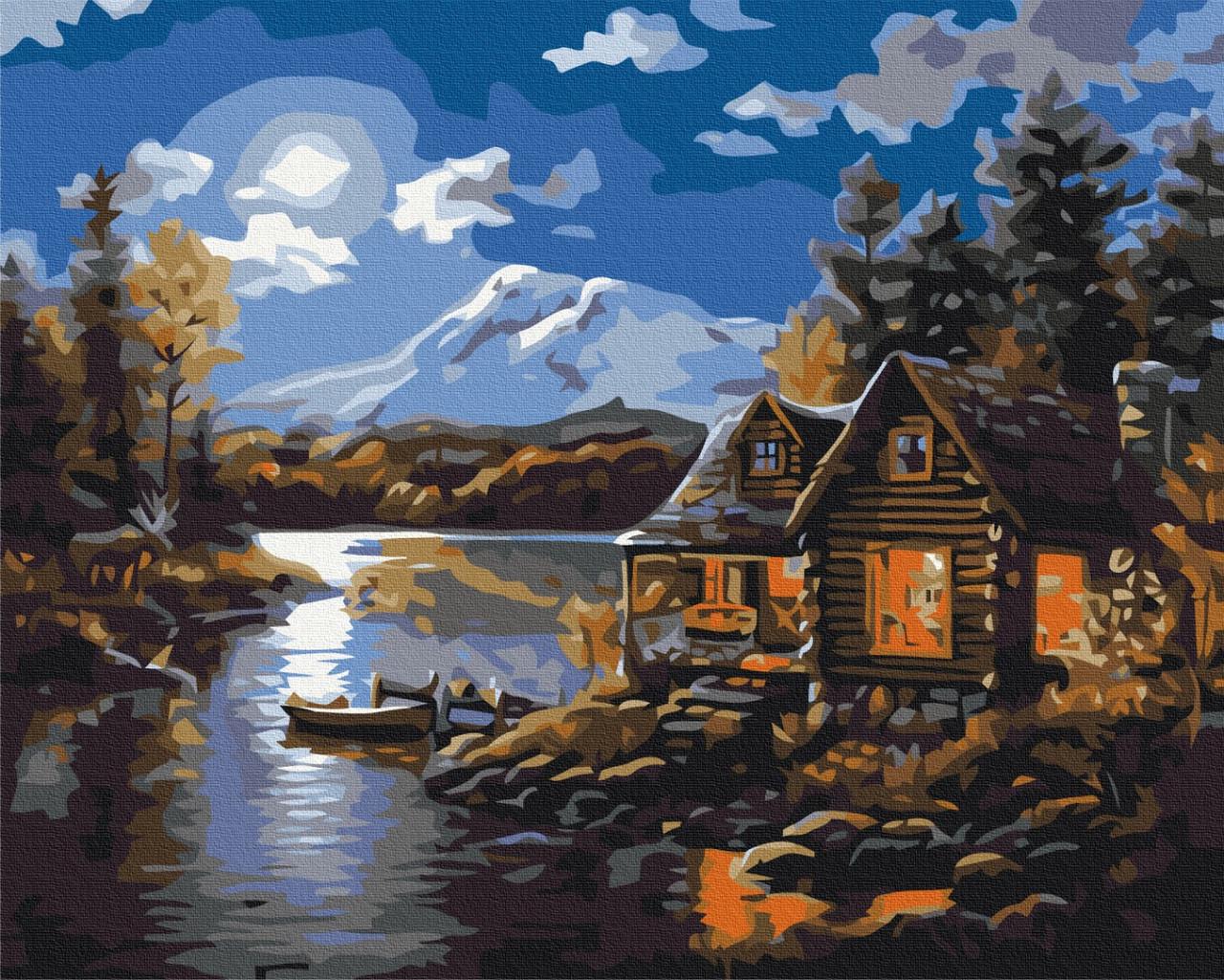 Картина по номерам Brushme Дом лесника 50x40 см (BS7618)