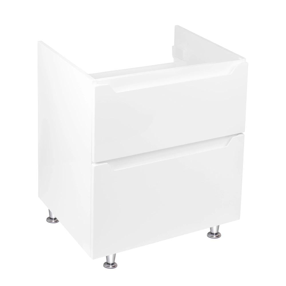 Тумба для ванной комнаты напольная Qtap Scorpio QT1473TNВ601W два ящика White (FRRS00045062)