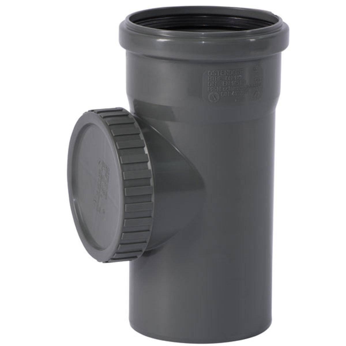 Ревизия канализационная внутренняя Ostendorf HT Safe Ф 110 мм (14978)