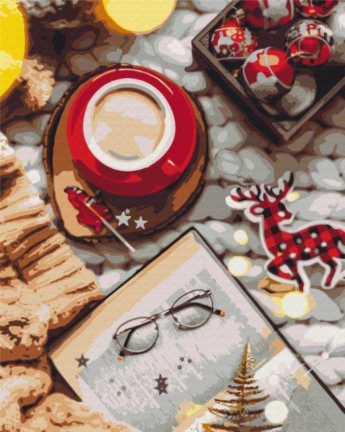 Картина по номерам Brushme Кофе в праздник 40х50 см в термопакете (BS51364-mt)