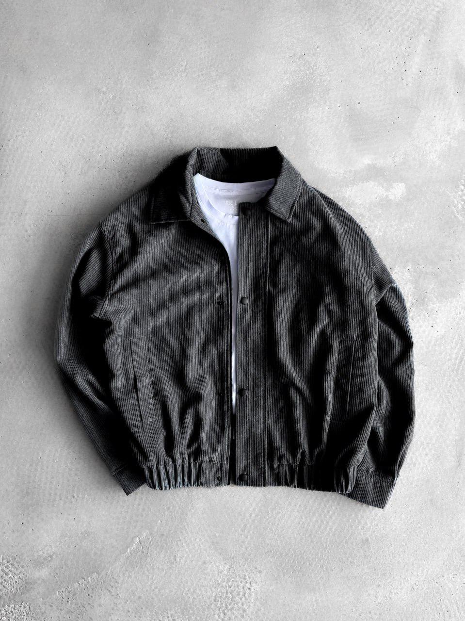 Куртка мужская демисезонная Snood вельветовая M Черный (26496/1) - фото 4