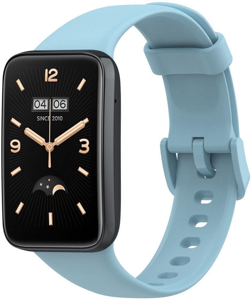 Ремешок Jsota для Xiaomi Smart Band 7 Pro силиконовый Light Blue (30772-0B)