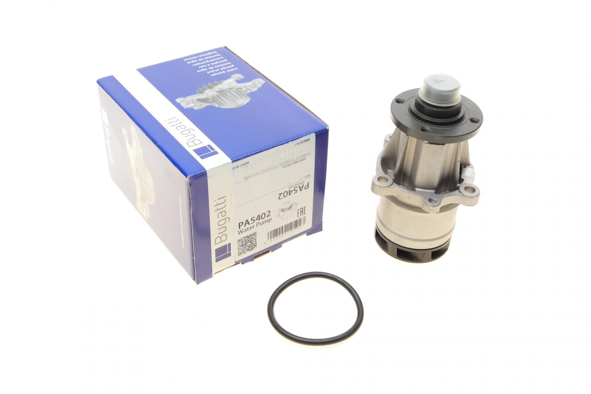 Водяная помпа Bugatti BMW 3 E36 316i/318i 90-93/5 E34 518i 91-93 R/B 7 лопастей M40 B16/M40 B18 (PA5402)