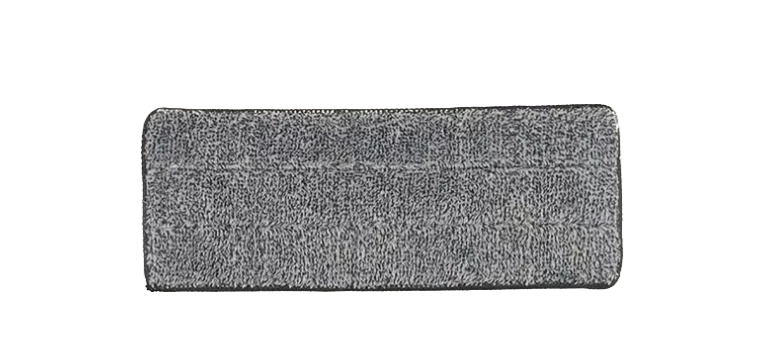 Запаска на плоскую швабру микрофибра с фиксацией с одной стороны 36х11 см (23705410)