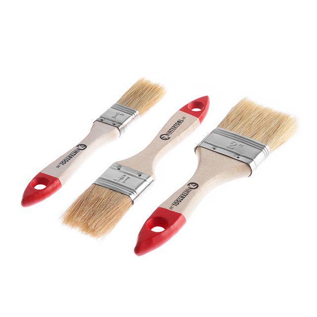 Пензлі малярні флейцеві Intertool KT-1003 3 од. - фото 7 Пензлі малярні флейцеві Intertool KT-1003 3 од. - фото 7