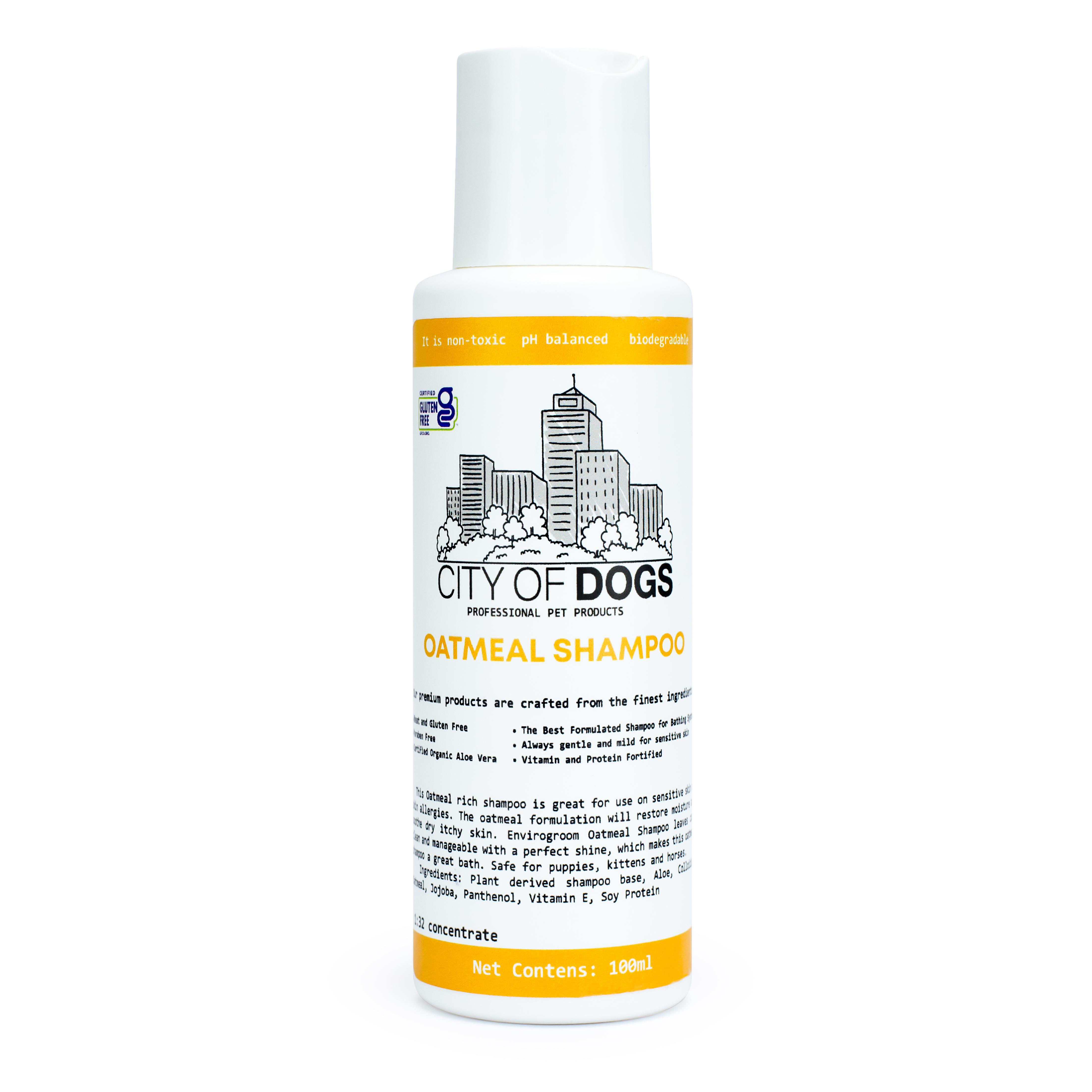 Шампунь овсяной City of Dogs Oatmeal 100 мл (cod-601-100)