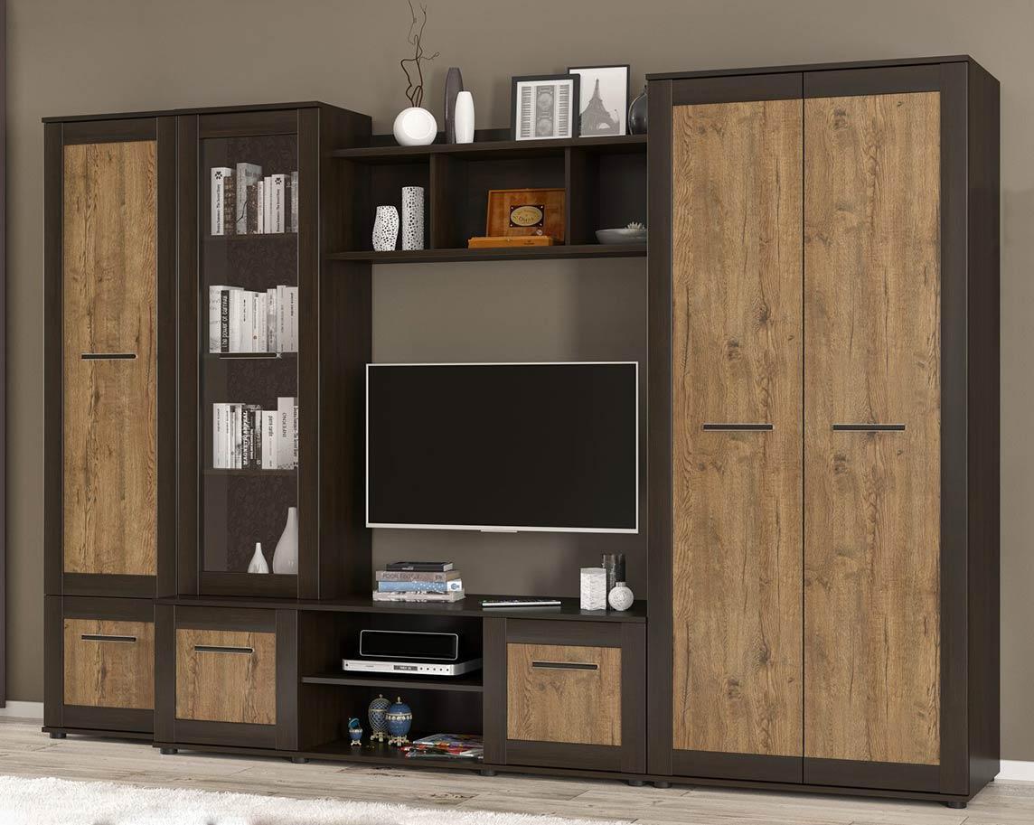Гостиная Мебель-Сервис Конго Венге/Дуб април (26955196)