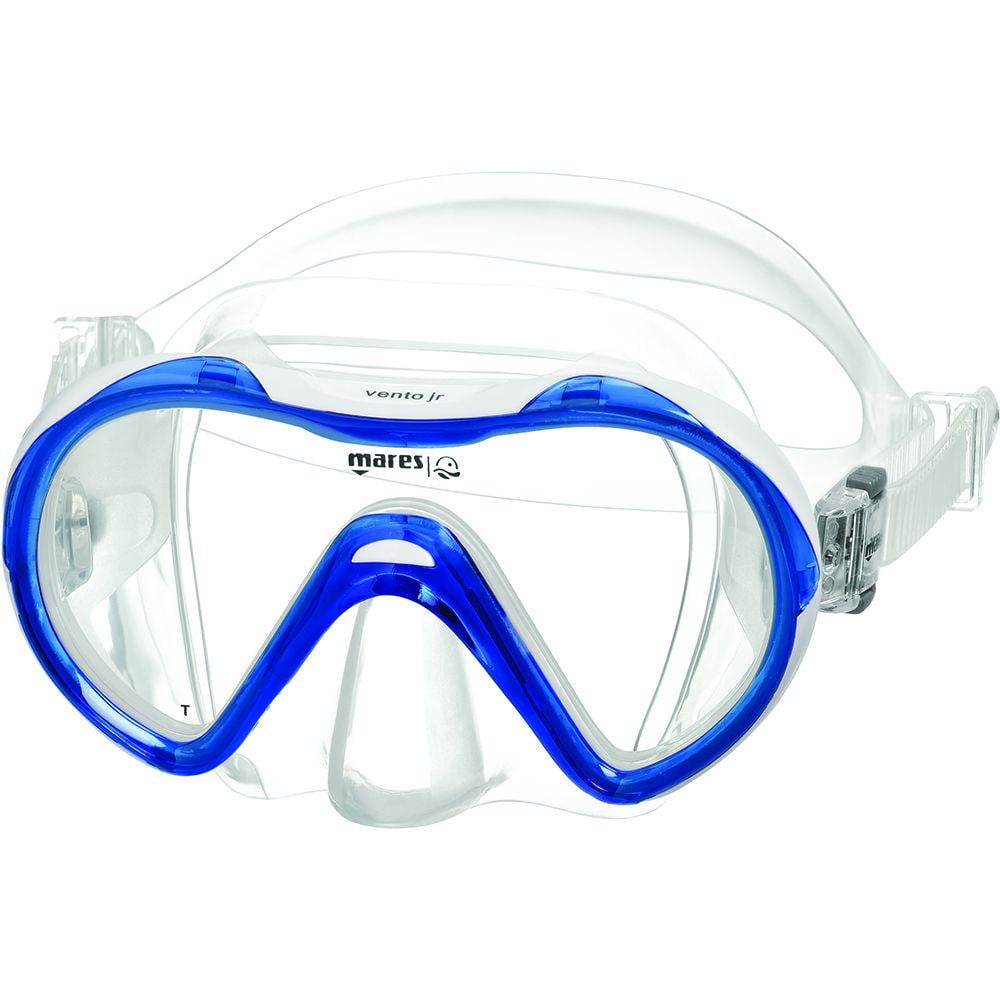 Маска для снорклинга Mares Vento Jr детская Синий (411240.BXBLWCL)